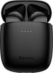 Baseus Encok True Wireless TWS kõrvaklapid (NGW04P-01), must цена и информация | Наушники | kaup24.ee