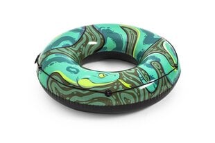 Плавательный круг Bestway River Snake, зеленый цена и информация | Надувные и пляжные товары | kaup24.ee