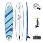 Täispuhutav surfilaud Bestway Hydro-Force Compact Surf 8, 243x57 cm цена и информация | Veesport | kaup24.ee