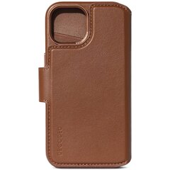 Decoded kaitsekest Leather Detachable Wallet for iPhone 15 Plus Tan hind ja info | Telefoni kaaned, ümbrised | kaup24.ee