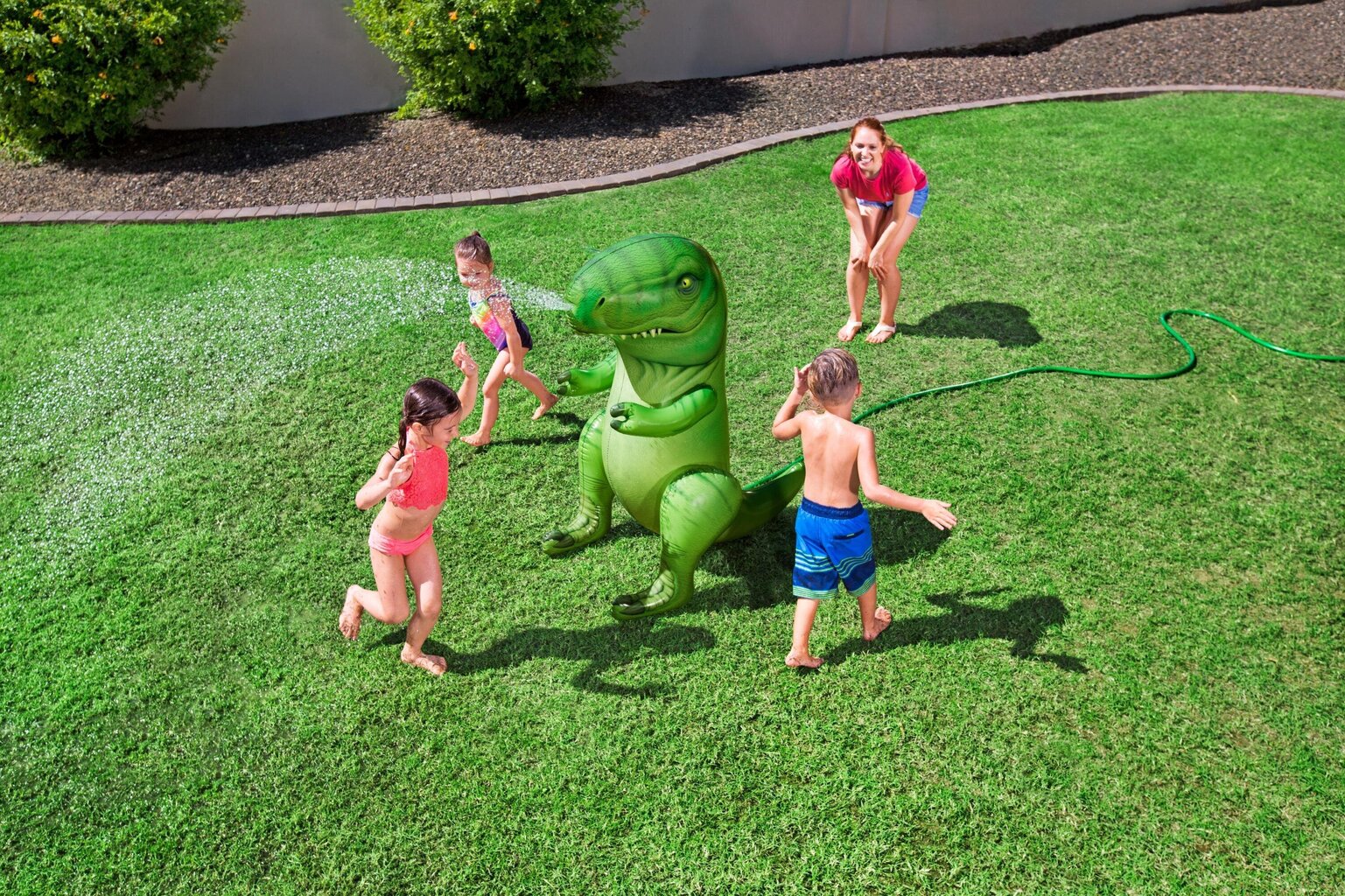 Täispuhutav mäng - veeprits lastele Bestway Dinomite, roheline hind ja info | Täispuhutavad veemänguasjad ja ujumistarbed | kaup24.ee