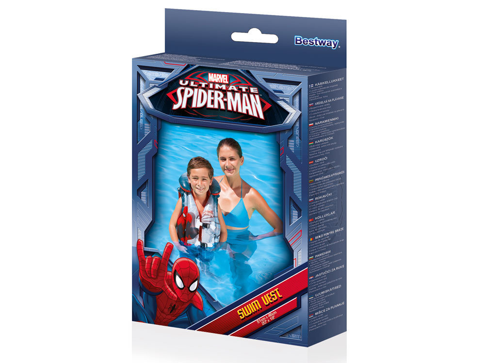 Täispuhutav vest Bestway "Spider Man" цена и информация | Ujumisvestid ja -kätised | kaup24.ee