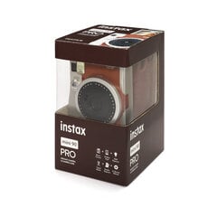 Fujifilm polaroid kaamera Instax Mini 90 Neo Classic Brown Set + 10tk fotopaber + kott pruun hind ja info | Fotoaparaadid | kaup24.ee