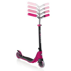 Globber tõukeratas Flow 125 Light Wheels LED-tuledega, fuksia (472-114-2) hind ja info | Jalgrattad | kaup24.ee