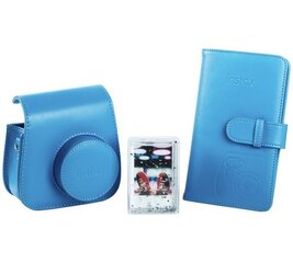 Fujifilm Instax Mini 9 tarvikute komplekt, cobalt blue (Ümbris, raam, album) hind ja info | Kotid, vutlarid fotoaparaatidele | kaup24.ee