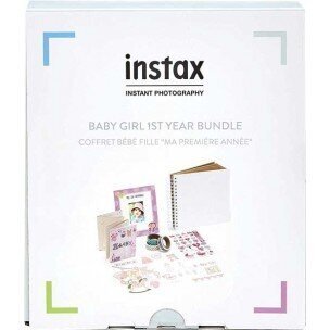 instax komplekt 1. lapse sünnipäevaks, roosa hind ja info | Pildiraamid | kaup24.ee