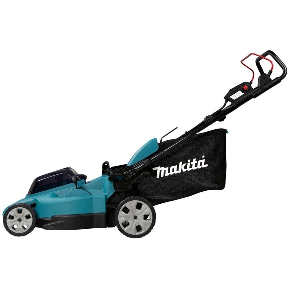 Makita akumuruniiduk DLM480CT2 Cordless Lawn Mower, 36V, sinine/must hind ja info | Muruniidukid | kaup24.ee