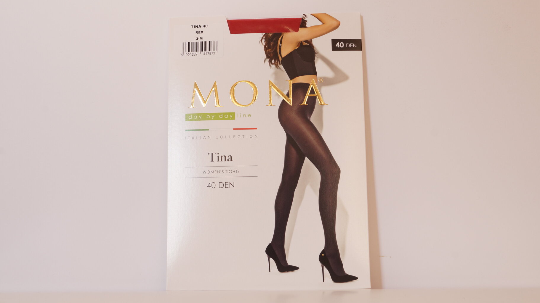 Naiste sukkpüksid MONA Tina 40 Red hind ja info | Sukkpüksid | kaup24.ee