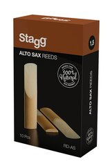 Язычок для альтового саксофона Stagg RD-AS (толщиной 1,5 мм) цена и информация | Принадлежности для музыкальных инструментов | kaup24.ee