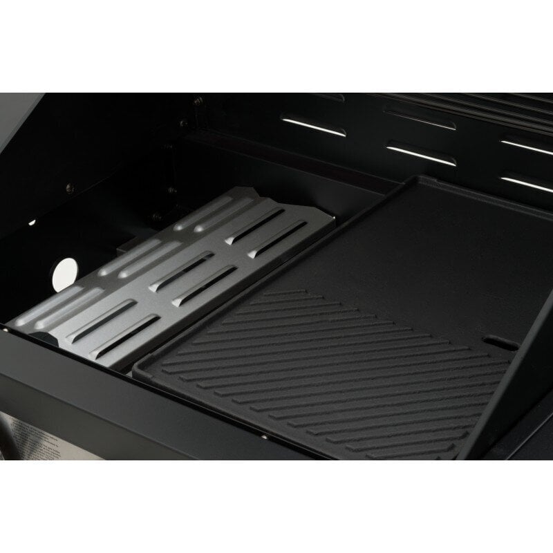 Gaasigrill Mustang Monterey 3 + 1 punane, 117,6 x 52 x 108 cm hind ja info | Grillid | kaup24.ee