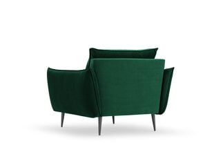 Пуф Milo Casa Elio, темно-зеленый / черный цена и информация | Кресла в гостиную | kaup24.ee