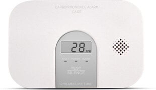 Housegard vingugaasiandur CA107 Carbon Monoxide Detector with LCD Display, valge цена и информация | Датчики | kaup24.ee