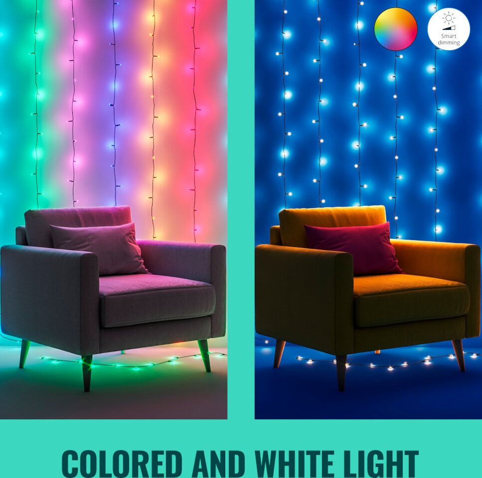 WiZ Fairy Light dekoratiivvalgusti komplekt, 160 LED-i цена и информация | LED ribad | kaup24.ee