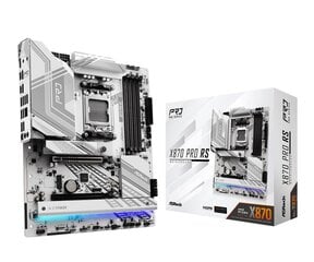 ASRock emaplaat X870 Pro RS AM5 ATX DDR5 Retail цена и информация | Материнские платы | kaup24.ee