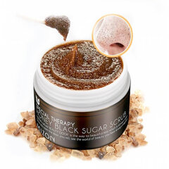 Näokoorija Mizon Honey Black Sugar Scrub 90 g hind ja info | Näopuhastusvahendid | kaup24.ee