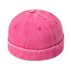 (-4) Vintage kuppelmüts meeste melonist nokamüts Ühevärviline Docker Hat Unisex reguleeritav talvemüts naistele meestele Bonnet Beanies hind ja info | Naiste mütsid ja peapaelad | kaup24.ee