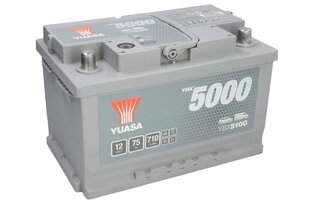 Aku Yuasa YBX5100 75Ah 12V 710A hind ja info | Akud | kaup24.ee