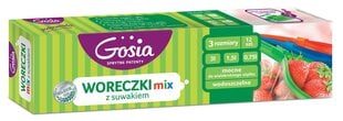 Säilituskotid Gosia Zipper mix, 12 tk цена и информация | Посуда и принадлежности для консервирования | kaup24.ee