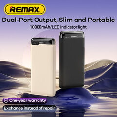 Remax RPP-625 10000mAh, valge hind ja info | Akupangad | kaup24.ee