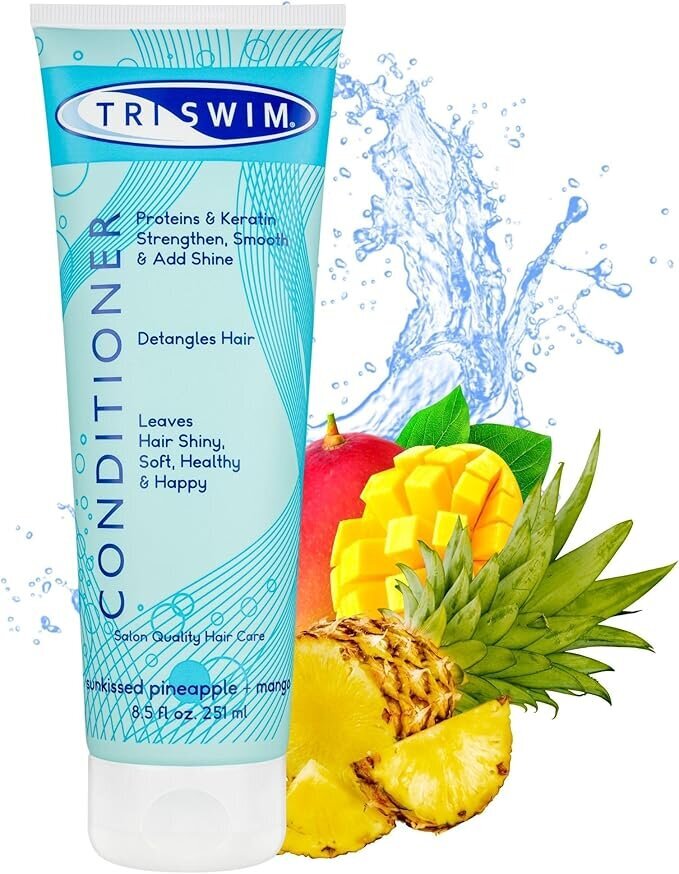 Juuksepalsam Triswim Conditioner Pineapple– Mango, 251 ml цена и информация | Juuksepalsamid | kaup24.ee