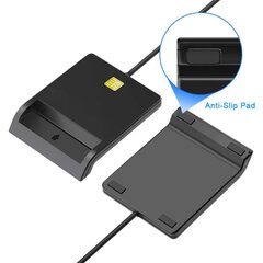 USB 2.0 kiipkaardilugeja ID SIM-kaardi lugeja ID-kaardi lugeja kaasaskantav цена и информация | Карты памяти для телефонов | kaup24.ee