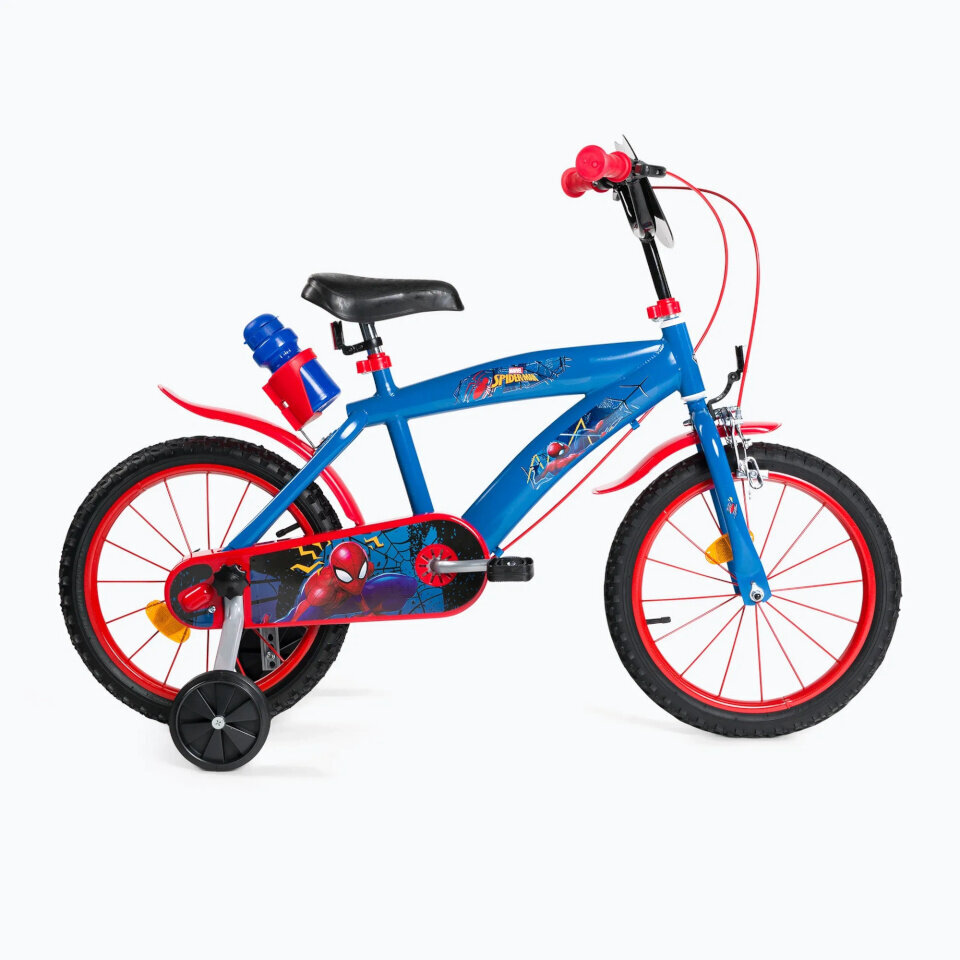 Huffy laste jalgratas Spider-Man 16" Disney, sinine/punane цена и информация | Jalgrattad | kaup24.ee