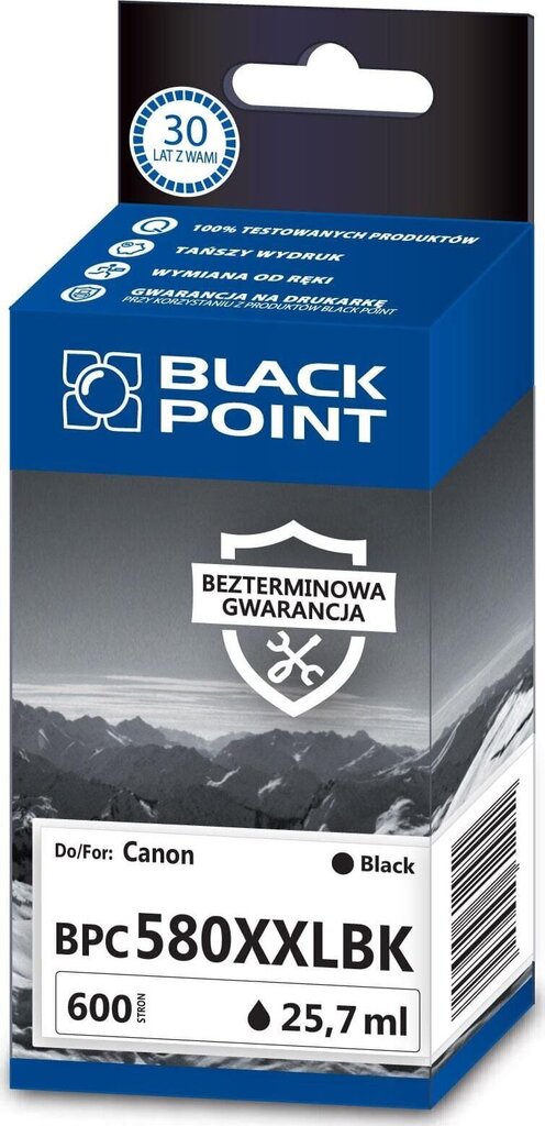 Black Point BPC580XXLBK, must hind ja info | Tindiprinteri kassetid | kaup24.ee