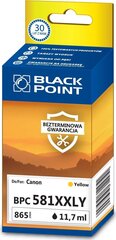 Black Point BPC581XXLY, желтого цвета цена и информация | Картриджи для струйных принтеров | kaup24.ee