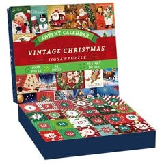 Kalender Puzzle Christmas Countdown 24 Days Puzzles, hind ja info | Jõulukaunistused | kaup24.ee