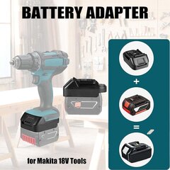 Akuadapter Boschi 18 V akude teisendamiseks ja kasutamiseks Makita 18 V elektritööriistades Adapter Boschi 18 V akude ühendamiseks Makita 18 V akudega (ainult adapter). цена и информация | Зарядные устройства для элементов питания | kaup24.ee