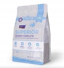 Fish4dogs kuivtoit koerale Superior Senior Complete Medium Salmon, 1,5kg hind ja info | Kuivtoit koertele | kaup24.ee