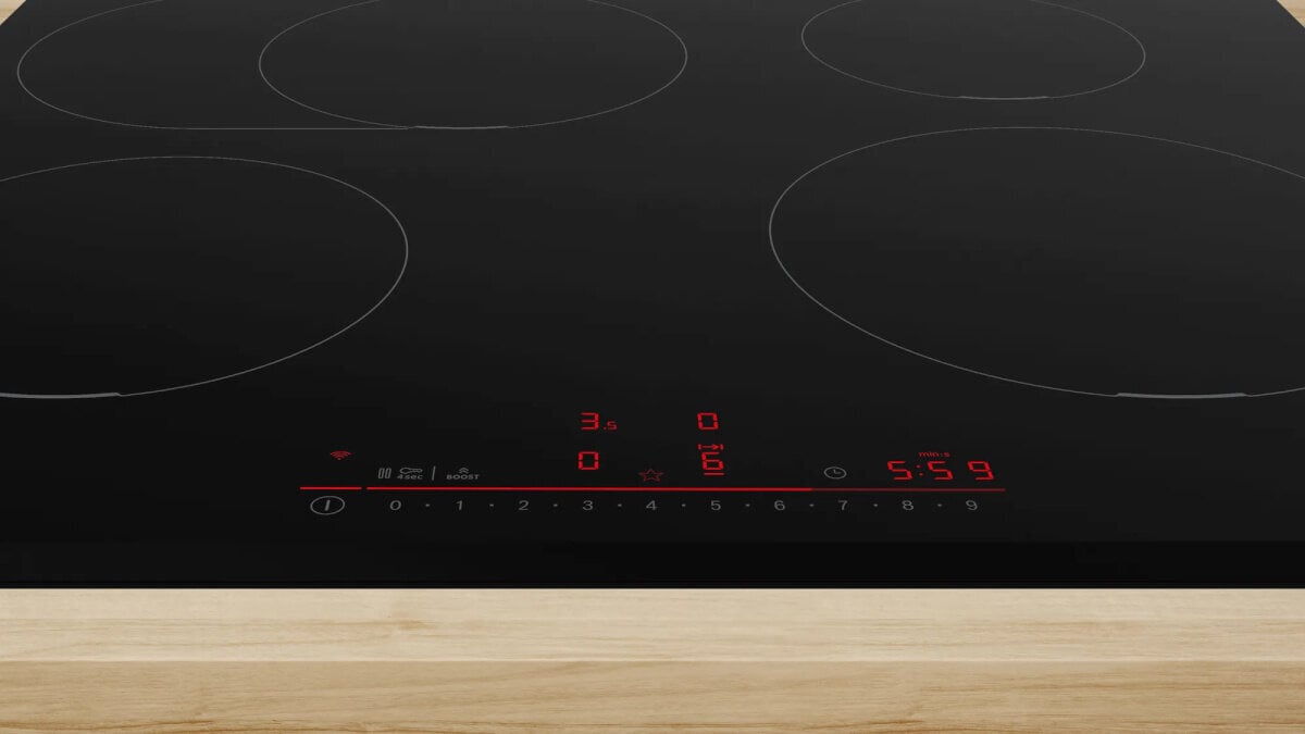 Bosch integreeritav pliidiplaat PIF631HB1E Serie 6 Built-In Induction Hob, 60cm, must hind ja info | Ahjud | kaup24.ee