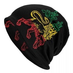 (Beanies Hat-9)Rasta Colors Reggae Star Bonnet Mütsid Lahedad Kudumismütsid Naistele Sügis Talv Soe Jamaica Pride Skullies Beanies Mütsid hind ja info | Naiste mütsid ja peapaelad | kaup24.ee