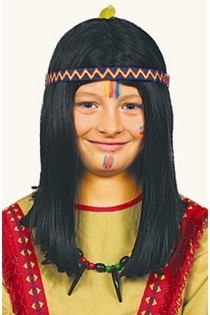 Laste indiaanlase parukas hind ja info | Karnevali kostüümid | kaup24.ee