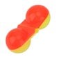 40 tk Plastic Fishing Double Rattle Fish Bite Bait Alarm Sea Fishing Attractor Bell Beads Fish Tool Punane ja kollane hind ja info | Kalasööt | kaup24.ee