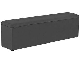 Пуф с ящиком для хранения вещей Kooko Home Mi 180, темно-серый цена и информация | Кресла-мешки и пуфы | kaup24.ee