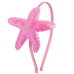 2 Tk Kids Sequin Peapael Sea Star Juuksepael Glitter Sea Star Peapael Väikelastele Tüdrukutele hind ja info | Juuste aksessuaarid | kaup24.ee