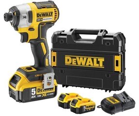 Ударная отвертка DeWalt XR 18В 5Ач (DCF887P2) цена и информация | Шуруповерты, дрели | kaup24.ee