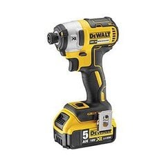 Ударная отвертка DeWalt XR 18В 5Ач (DCF887P2) цена и информация | Шуруповерты, дрели | kaup24.ee