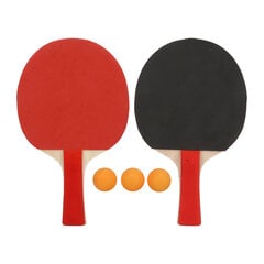 Портативный набор для настольного тенниса Handshake Grip Ping Pong Kit с 2 ракетками и 3 мячами для ежедневного развлечения цена и информация | Ракетки для настольного тенниса, чехлы и наборы | kaup24.ee