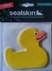 SEALSKIN DUCKLING нескользкие декоры, желтые цена и информация | Аксессуары для ванной комнаты | kaup24.ee