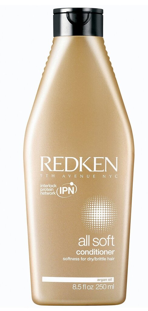 Palsam kuivadele juustele Redken All Soft 250 ml цена и информация | Juuksepalsamid | kaup24.ee