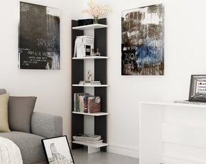 Eraldiseisev riiul Kalune Design Als, must/valge цена и информация | Полки | kaup24.ee