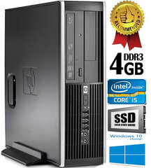 HP Compaq Elite 8300 Intel® Core™ i5-3470 3.20GHz 4GB 960GB SSD Windows 10 цена и информация | Стационарные компьютеры | kaup24.ee