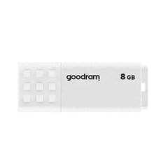 GOODRAM FLASHDRIVE 8GB UME2 USB 2.0 WHITE цена и информация | USB накопители | kaup24.ee