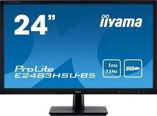 Iiyama E2483HSU-B5 цена и информация | Мониторы | kaup24.ee