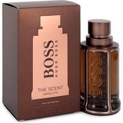 Parfüümvesi Hugo Boss Boss The Scent Absolute EDP meestele 50 ml цена и информация | Мужские духи | kaup24.ee