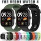 Silikoonist randmepael Redmi Watch 4 jaoks – tarvik, asendus, nutikella käepael, pehme spordikäepael, Correa Mi Watch 4 rihm, punane Redmi kella 4 jaoks... цена и информация | Nutikellade ja nutivõrude tarvikud | kaup24.ee