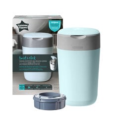 Контейнер для подгузников Tommee Tippee Sangenic Twist&Click, 85101701, синий цена и информация | Tommee Tippee Для ухода за младенцем | kaup24.ee