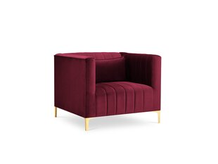 Кресло Micadoni Home Annite, красное/золотистое цена и информация | Кресла в гостиную | kaup24.ee